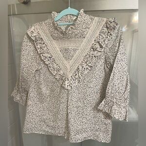 H&M peasant top